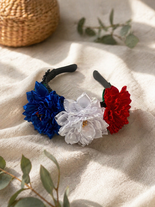 Handmade Floral Headband – France Edition