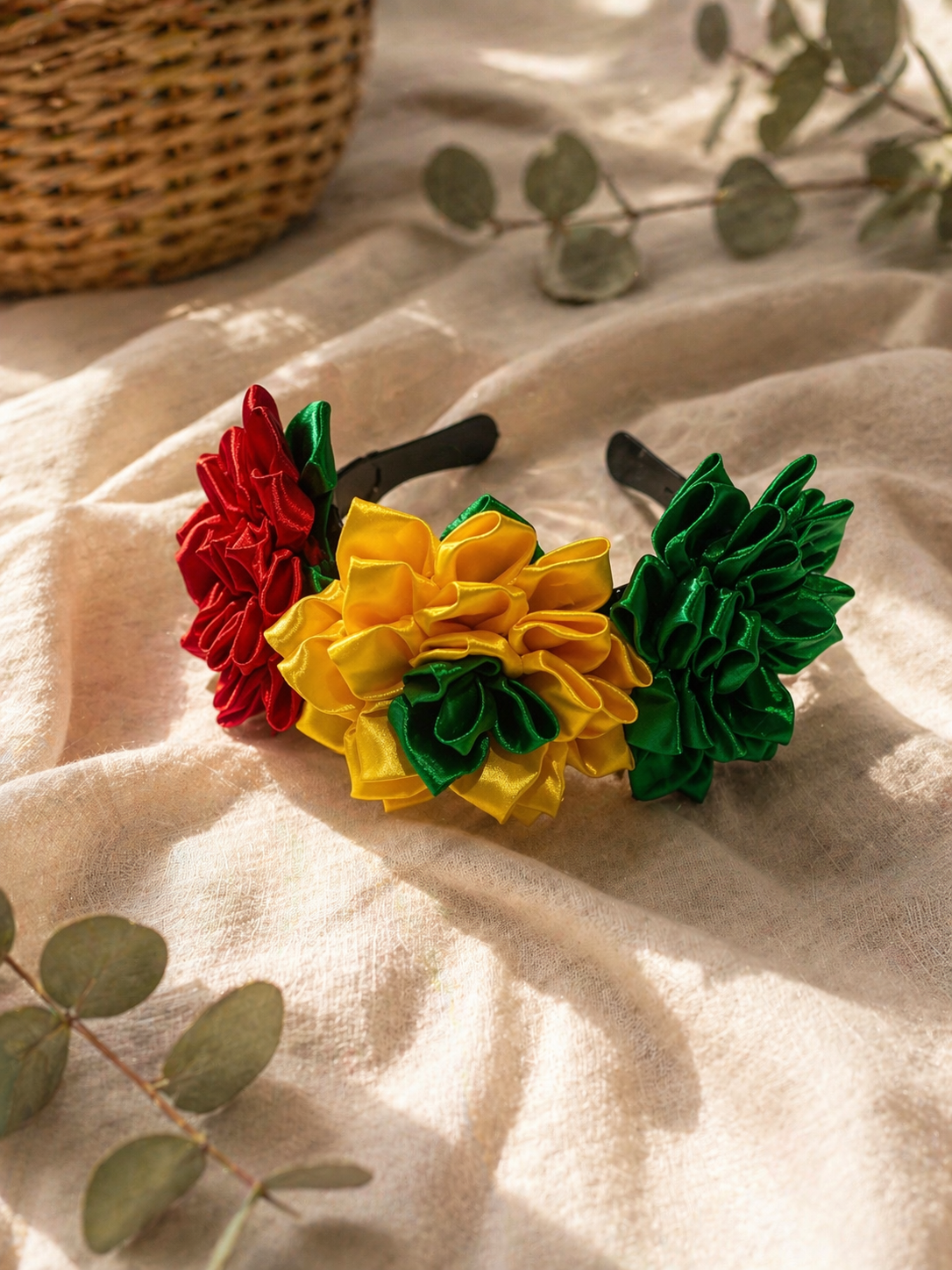 Senegal Inspired Handmade Floral Headband – World Collection