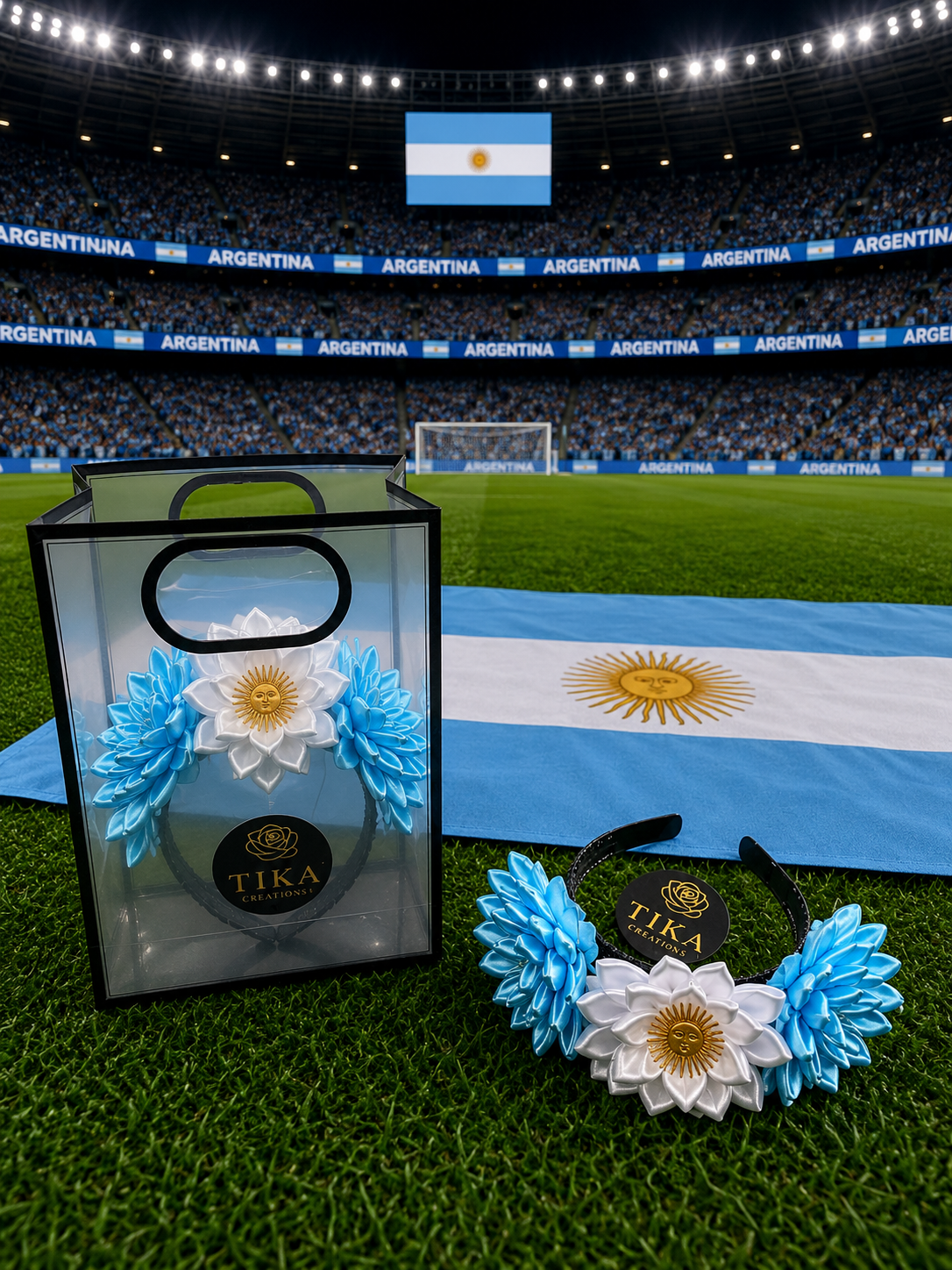 Argentina Inspired Handmade Floral Headband – World Collection