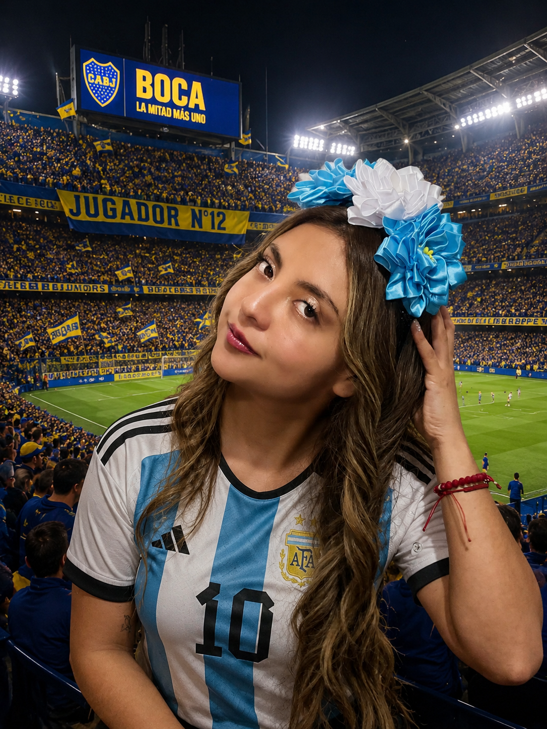 Argentina Inspired Handmade Floral Headband – World Collection