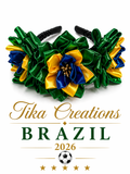 Handmade Floral Headband – Brazil Edition