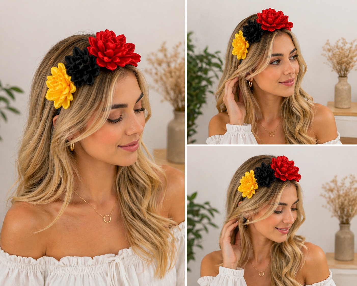 Germany Inspired Handmade Floral Headband – World Collection