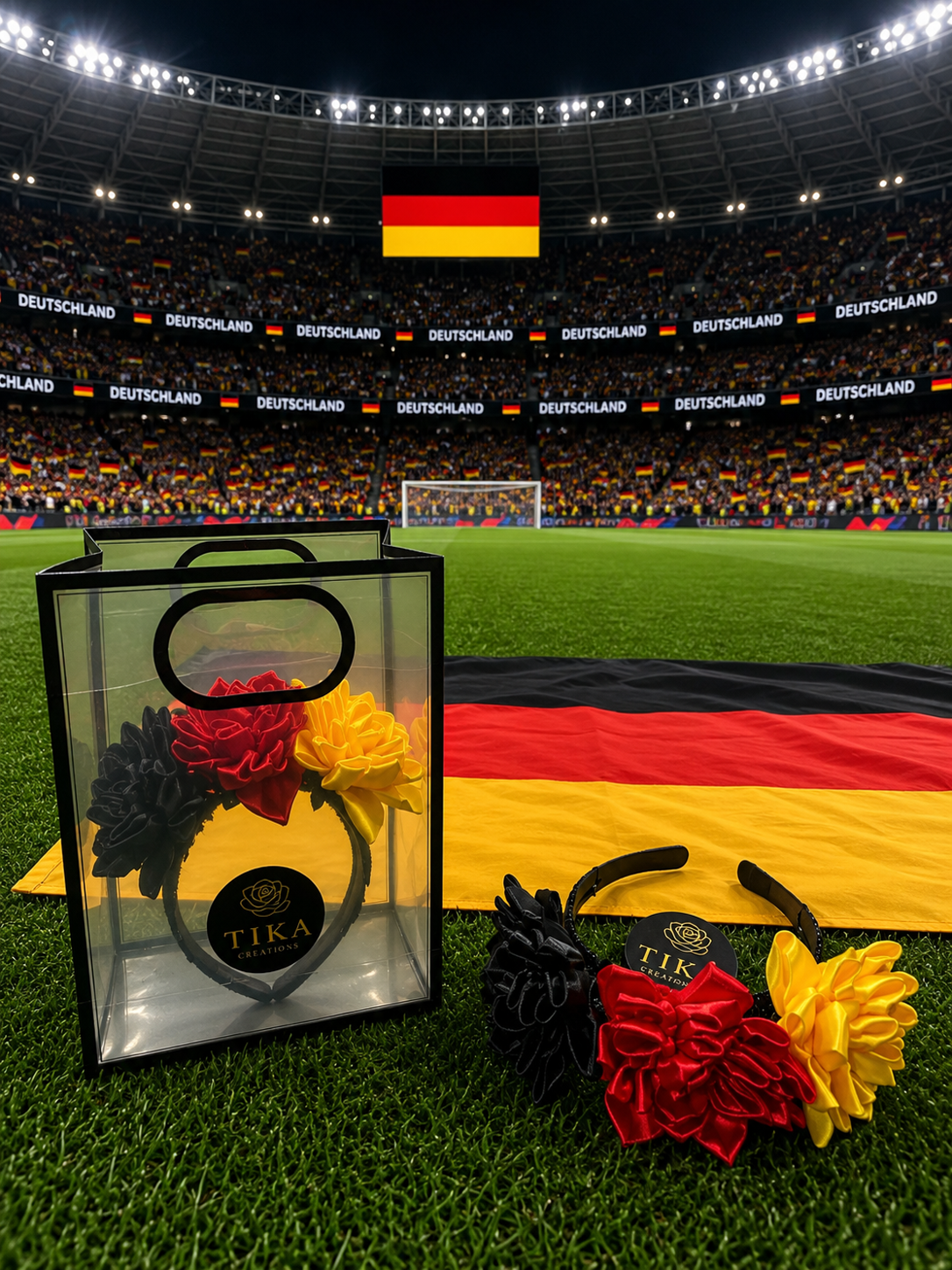 Germany Inspired Handmade Floral Headband – World Collection