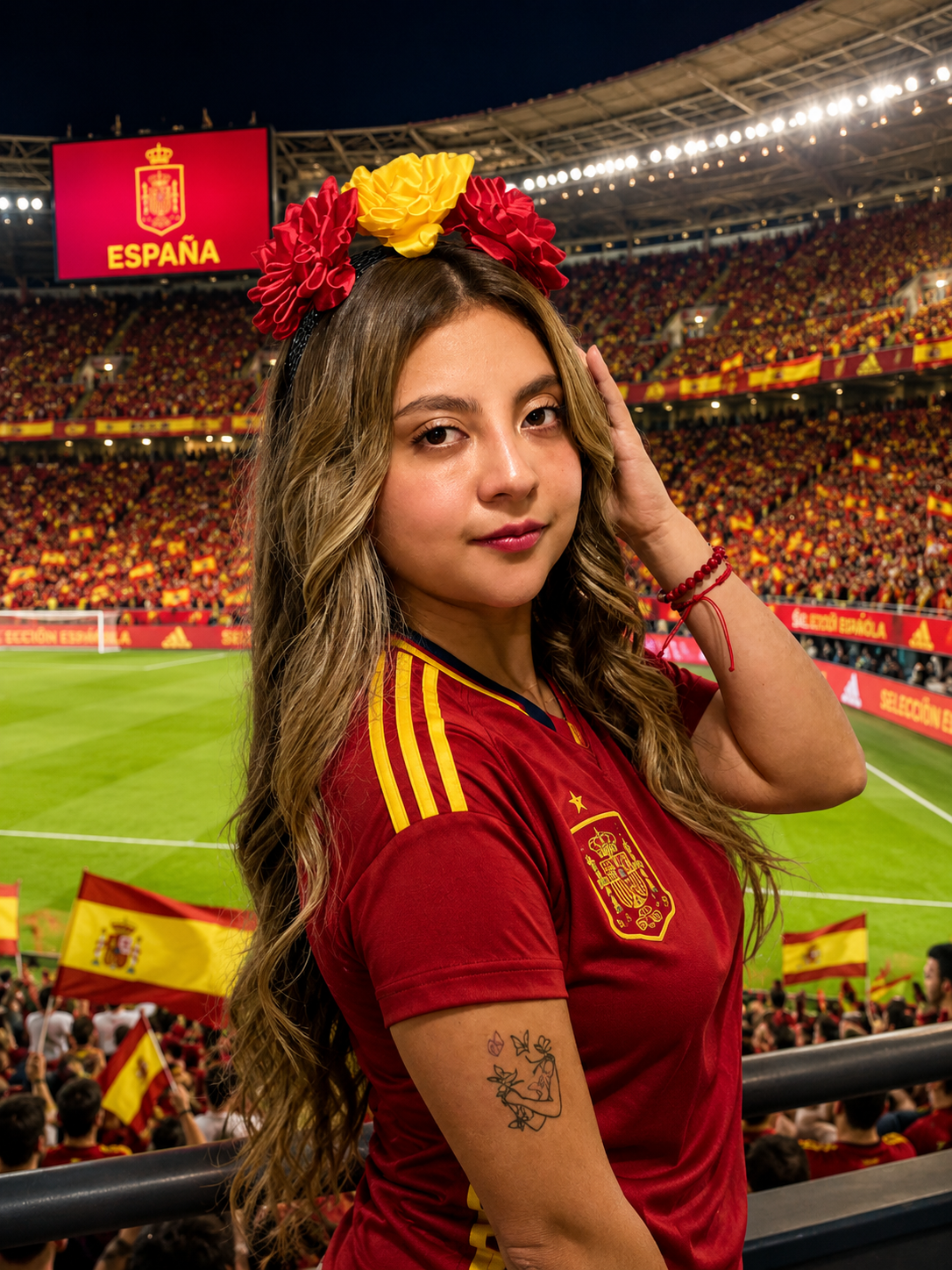 Spain Inspired Handmade Floral Headband – World Collection